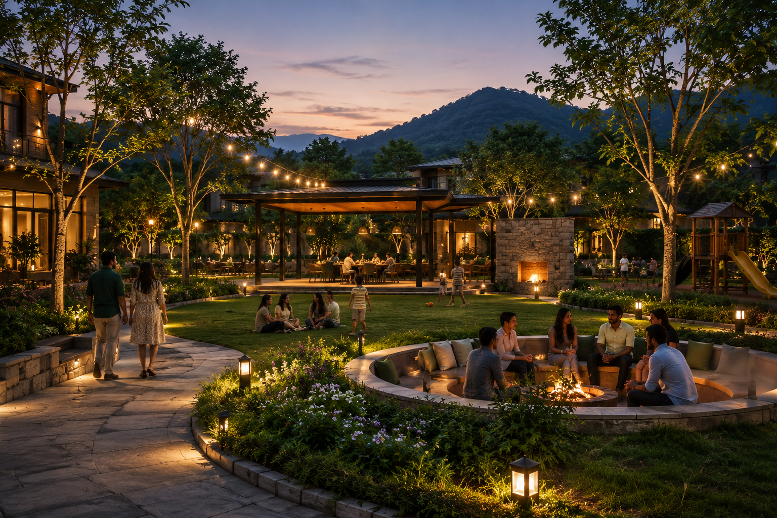 Community space at Corbett Height